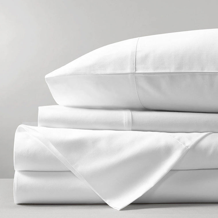 100% Bamboo Luxury Silk Feel Soft Sheet set White