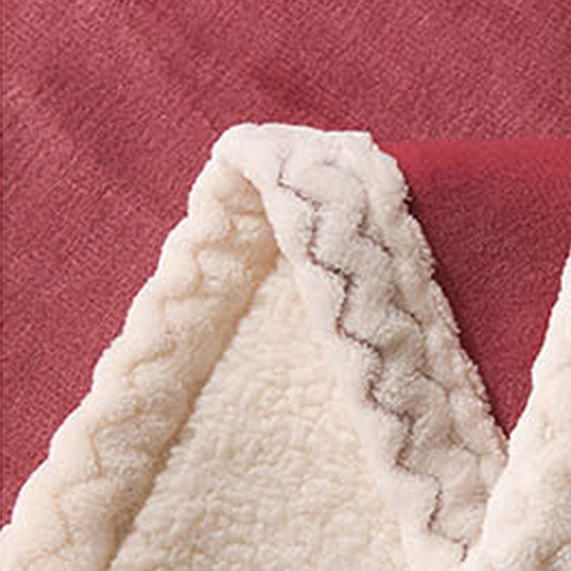 Large Ultimate Sherpa Blanket Luxurious Plush Throw Rug 200x230cm Pink