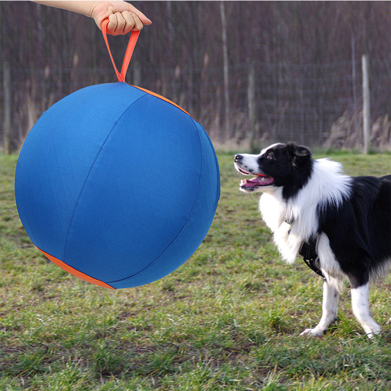 Inflatable Dog Training Ball Large Durable Pet Exercise & Herding Ball
