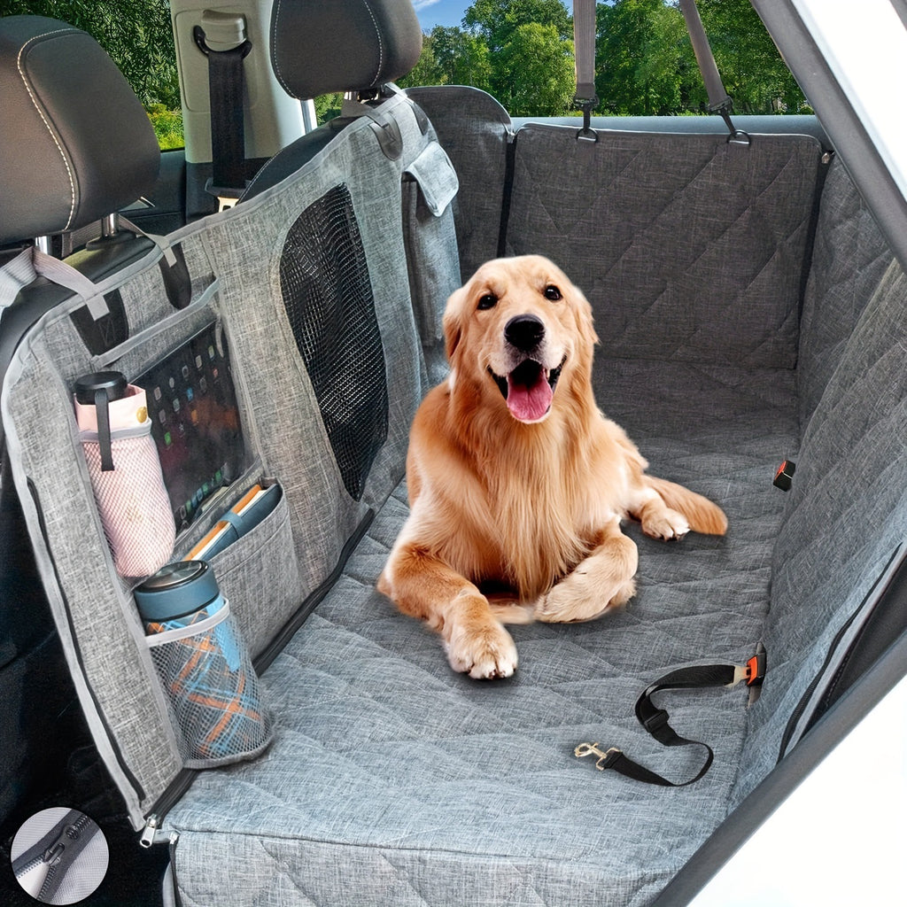 High Quality Multifunctional WaterProof Pet Dog Car Seat Mat Cationic Fabric