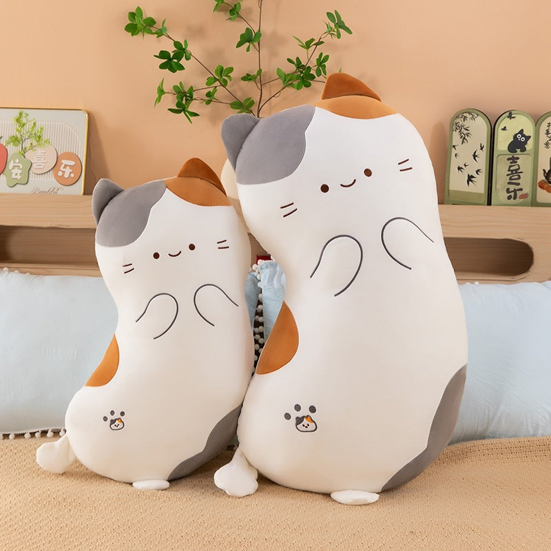 Super Cute Soft Standing Cat Plush Toy Pillow Cushion 80cm