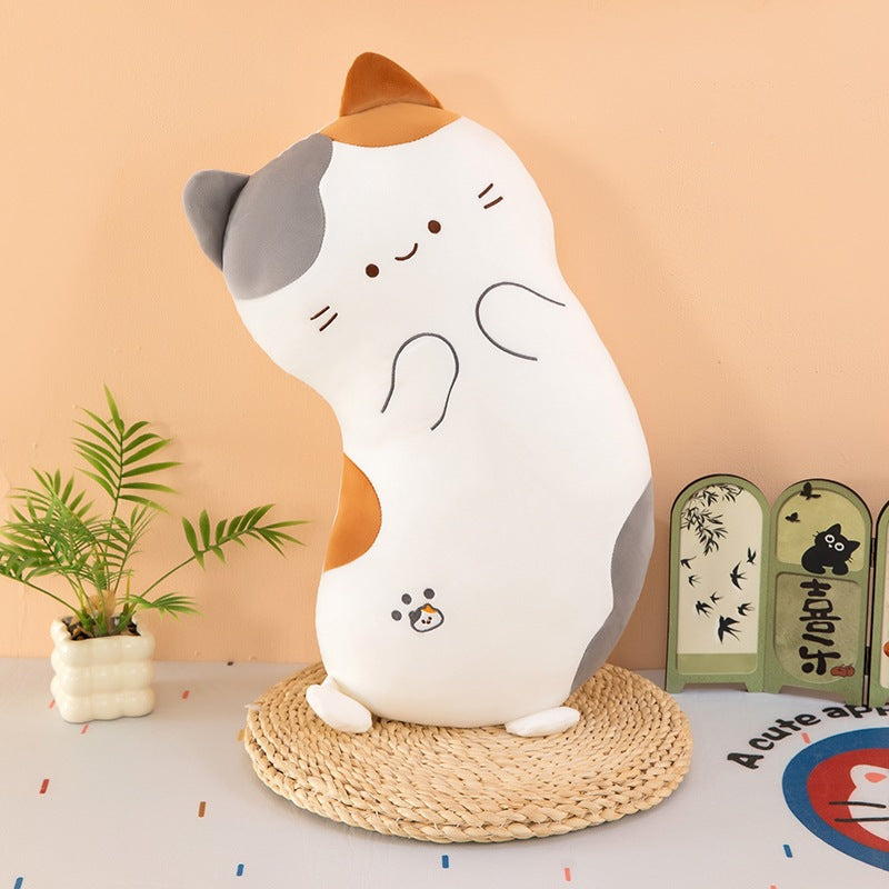 Super Cute Soft Standing Cat Plush Toy Pillow Cushion 80cm