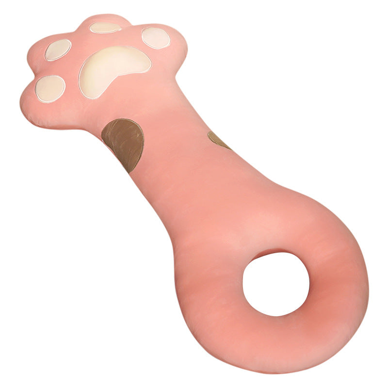 Super Soft Cute Cat Paw Plush Hug Body Pillow Cushion 130cm Pink