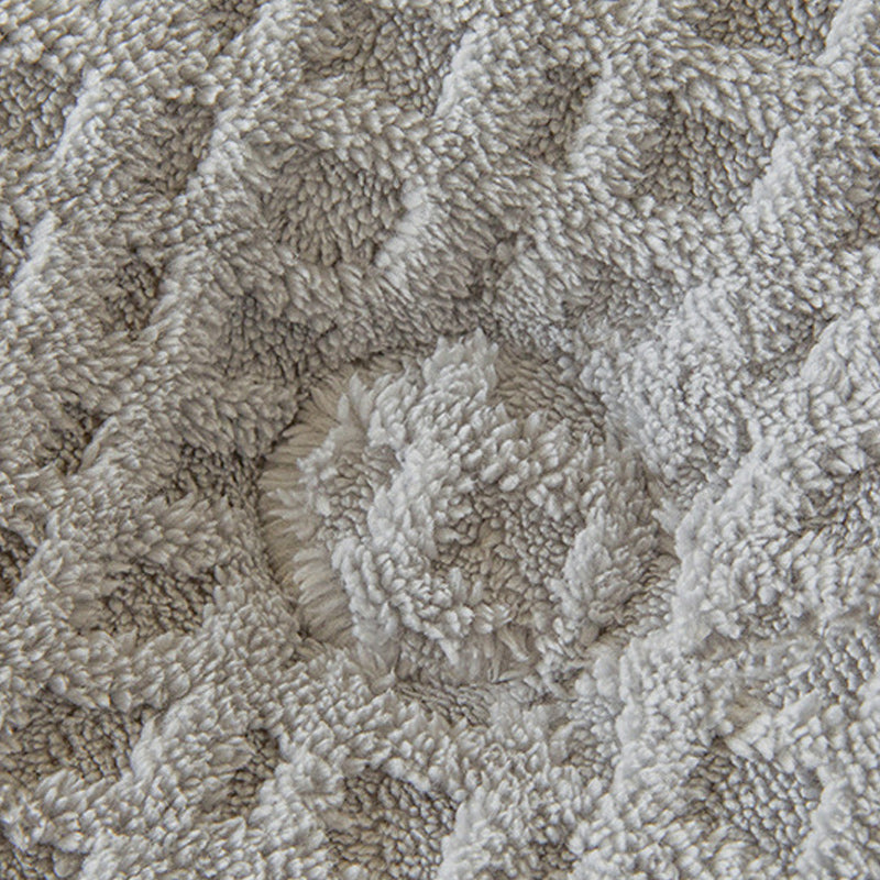 Thick Winter Warm Quilt Reversible Waffle Plush Comforter 200x230cm Grey