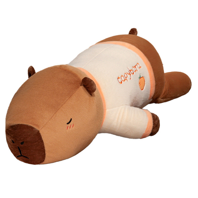 Large Super Cute Soft Capybara Hug Sleep Body Pillow 120cm