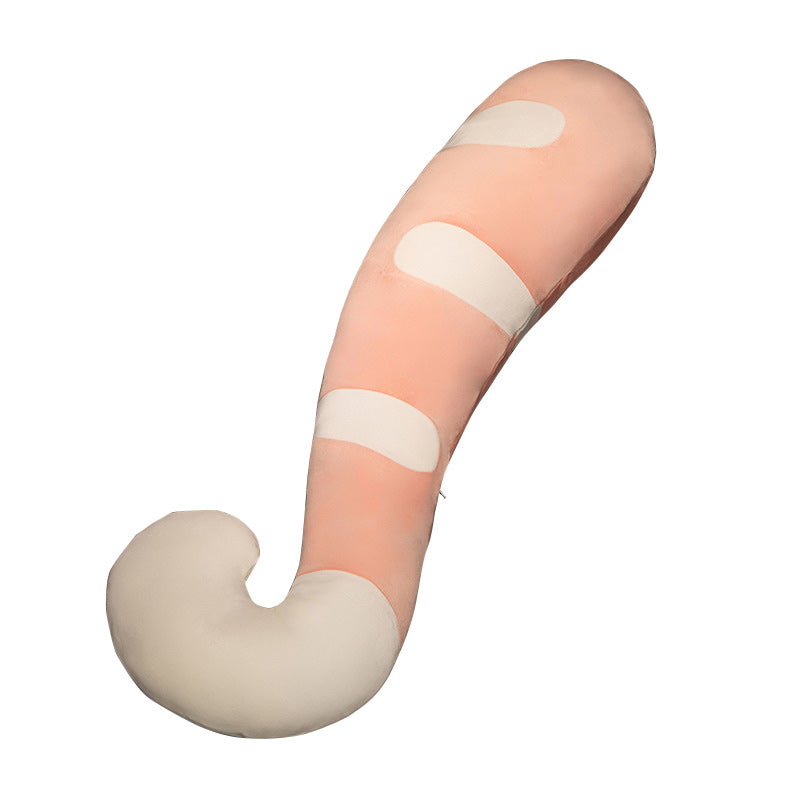 Super Cute Soft Cat Tail Long Shape Plush Hug Body Pillow Cushion 130cm Pink