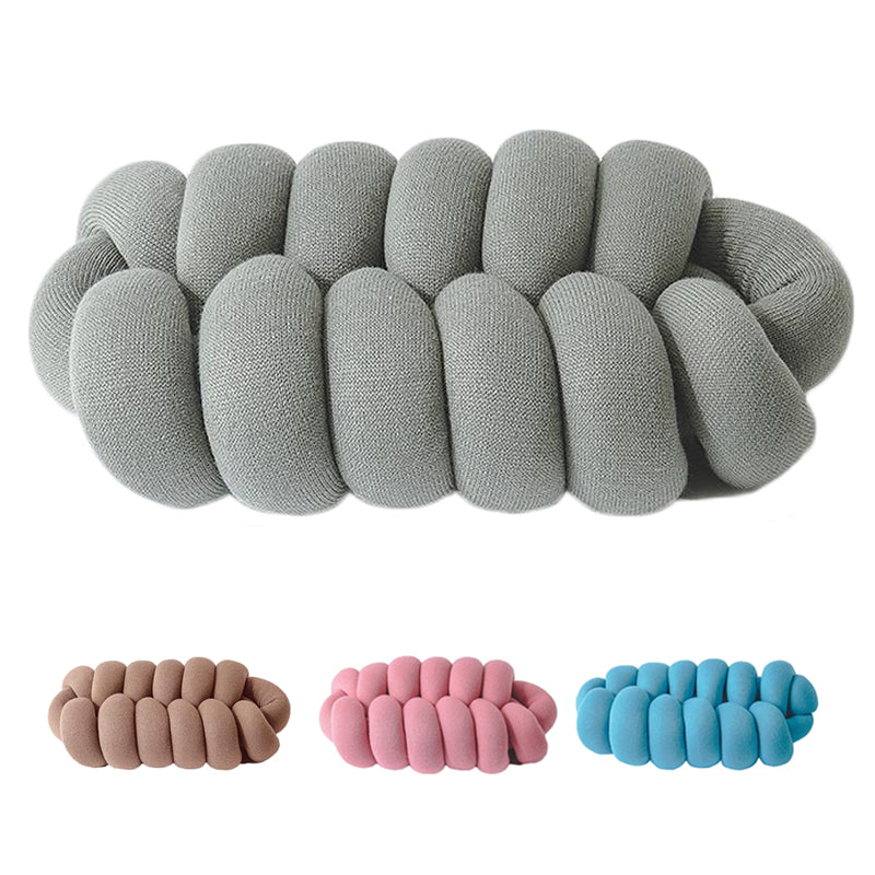 100% Handmade Knot Cushion Pillow  45x25x15cm