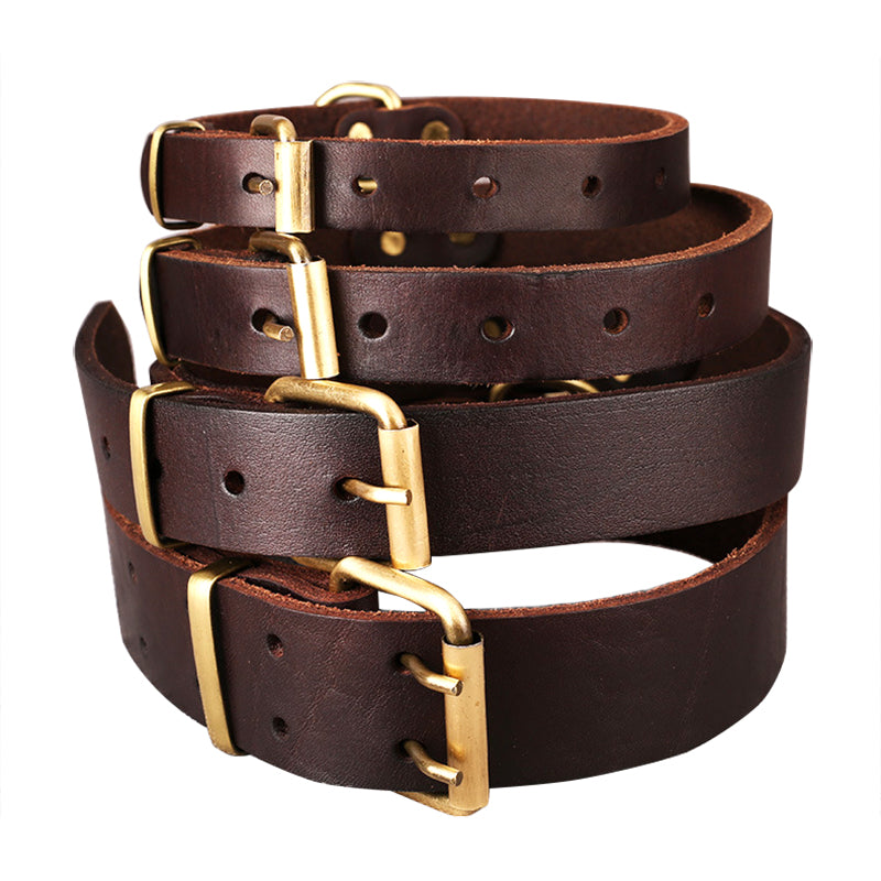 Top Quality Handmade Genuine Leather Pet Dog Collar