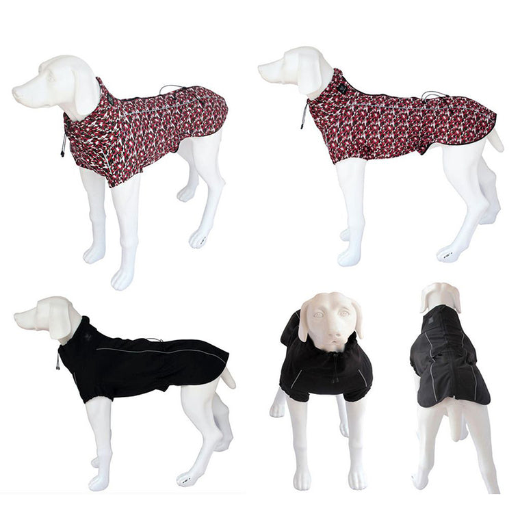 Medium Large Pet Dog Waterproof Vest Coat Adjustable Elastic Jacket M - 2XL