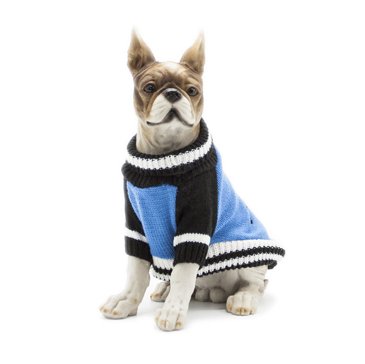 New Dog Puppy Pet Cat Winter Knitted Sweater Coat Vest Warm Outfit S M L XL B