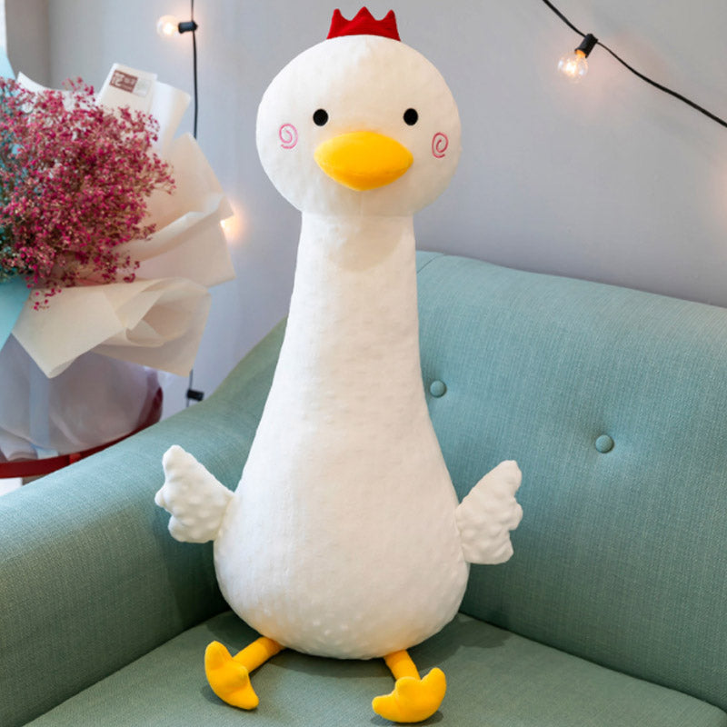 Super Soft Cute Coral Fleece Chicken Plush Toy 130cm or 155cm