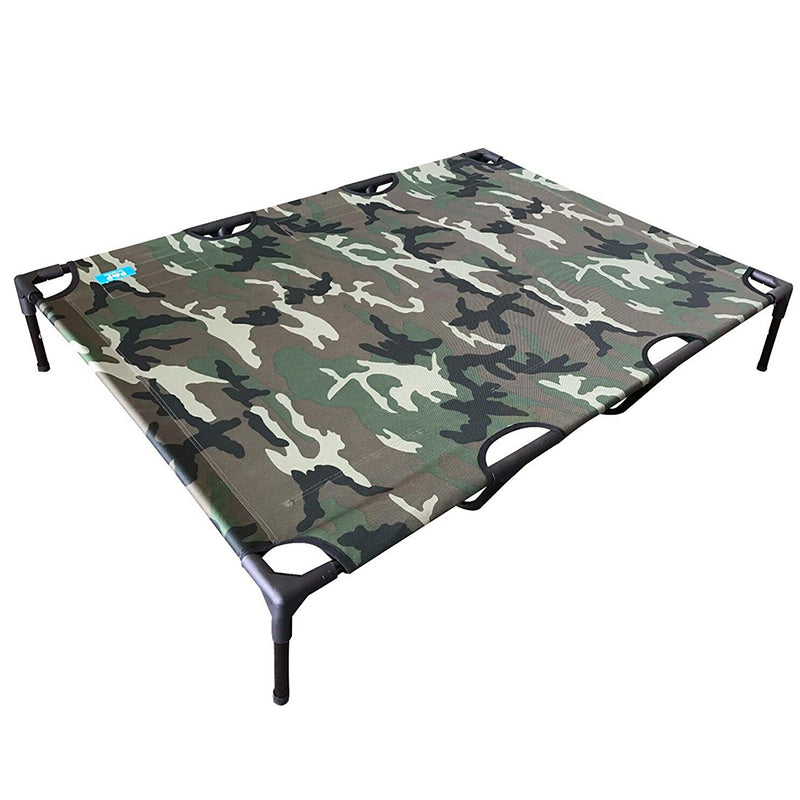 Heavy Duty Pet Dog Bed Camo Coloured Trampoline Hammock Canvas Dog Bed Sale