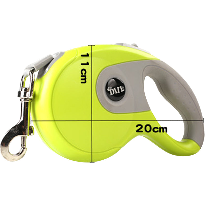 Retractable Dog Leash Trainer Lead Tangle Free Soft Hand Grip