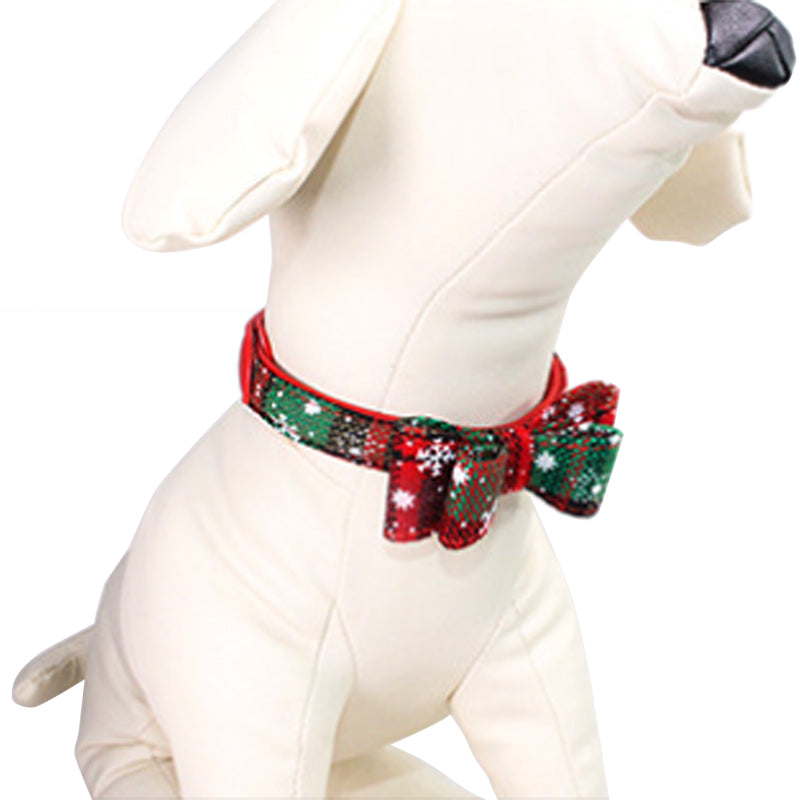 2 x Christmas Pattern Small Medium Breed Dog Cat Puppy Adjustable Collars