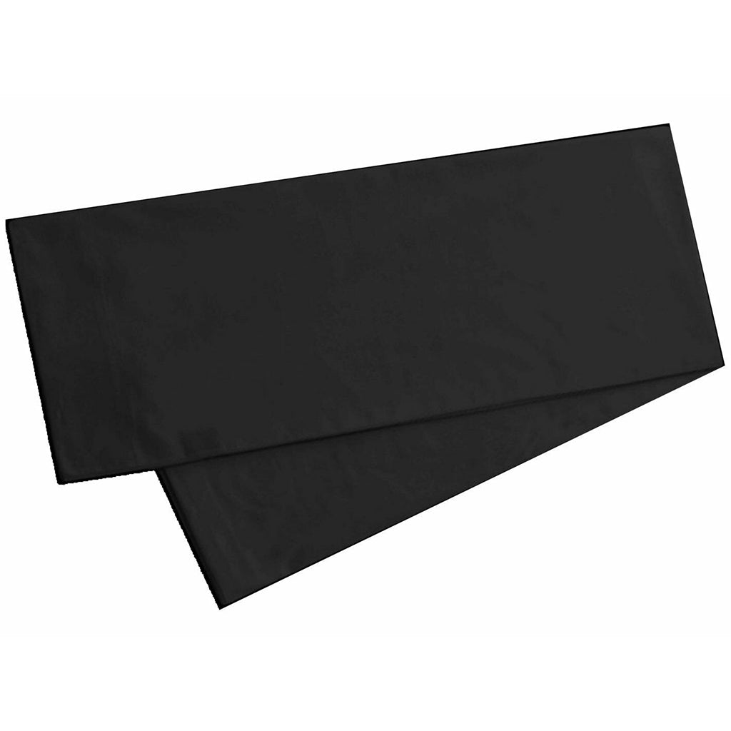 100% Cotton 350TC Plain Black Body Pillow slip pillowcase Cover 48x150cm