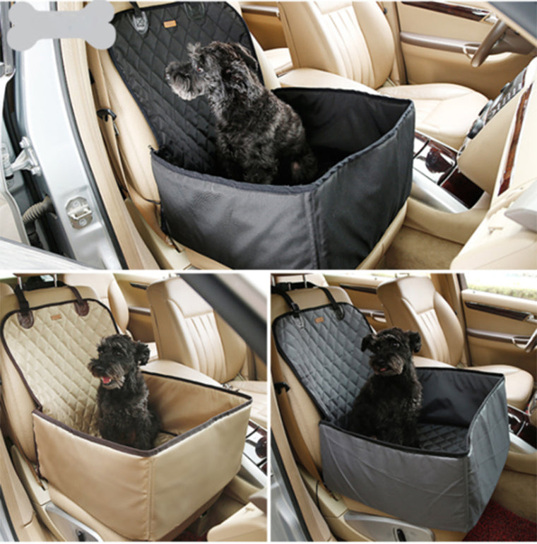 WaterProof Pet Dog Car Booster Seats Carrier Dog Car Seat Mat 45x45x58cm