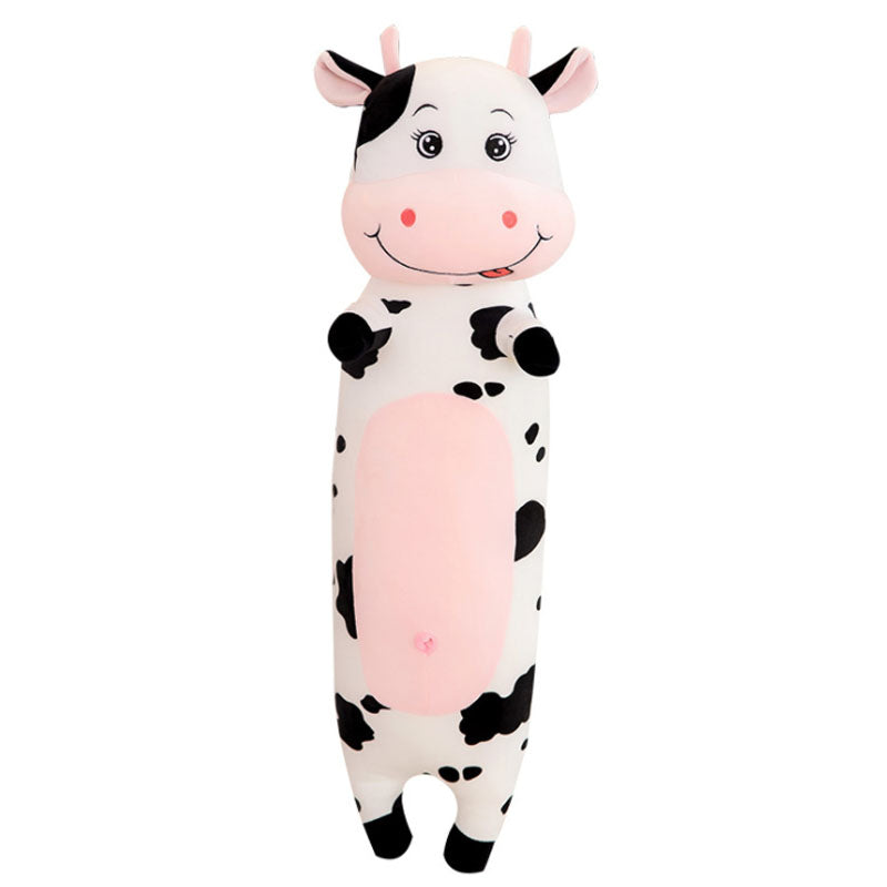 Super Soft Cute Coral fleece Cow Plush Toy Three Sizes 100cm 120cm 150cm