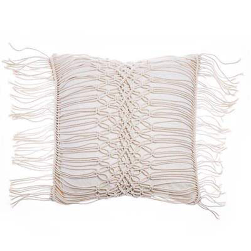Premium Quality Hand Made Cushion Cover Chenille Tassel Style 45x45cm