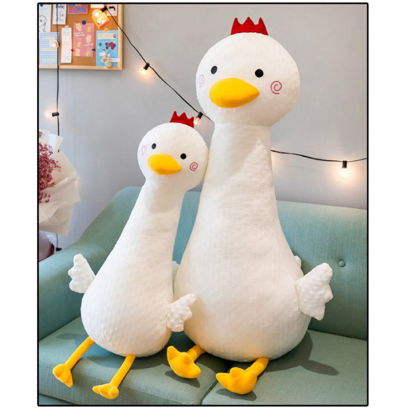 Super Soft Cute Coral Fleece Chicken Plush Toy 130cm or 155cm