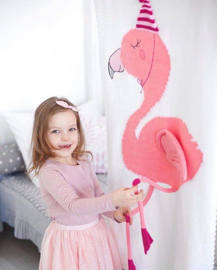 Baby/Kid's Bamboo/Cotton Flamingo Leggings