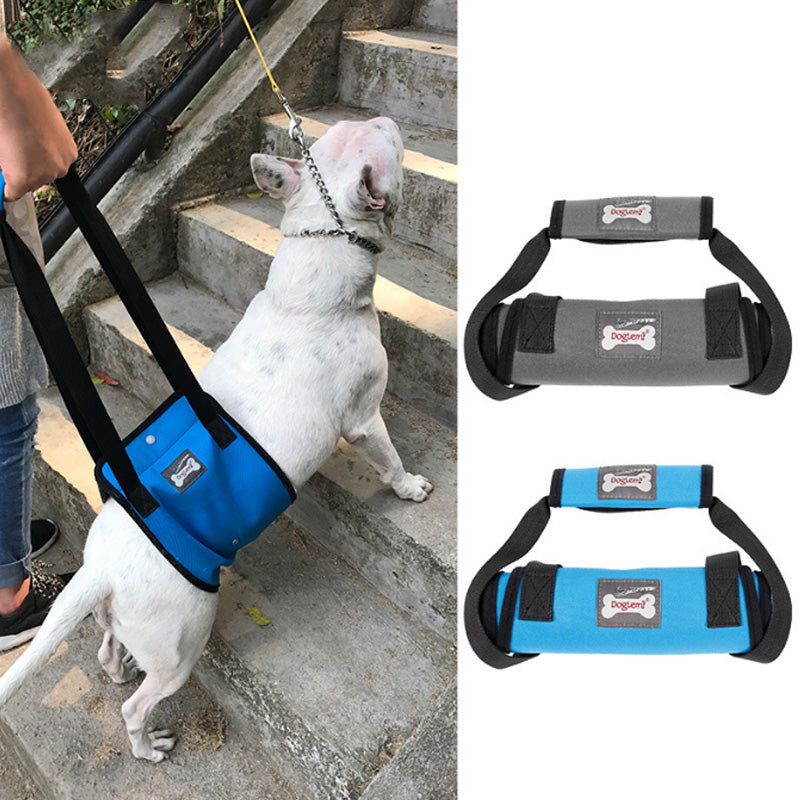 Dog Lift Harness Injury Pet Dog Walking Aid Support Blue Black