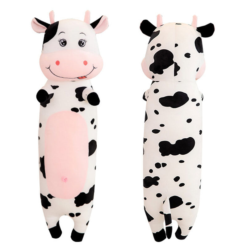 Super Soft Cute Coral fleece Cow Plush Toy Three Sizes 100cm 120cm 150cm