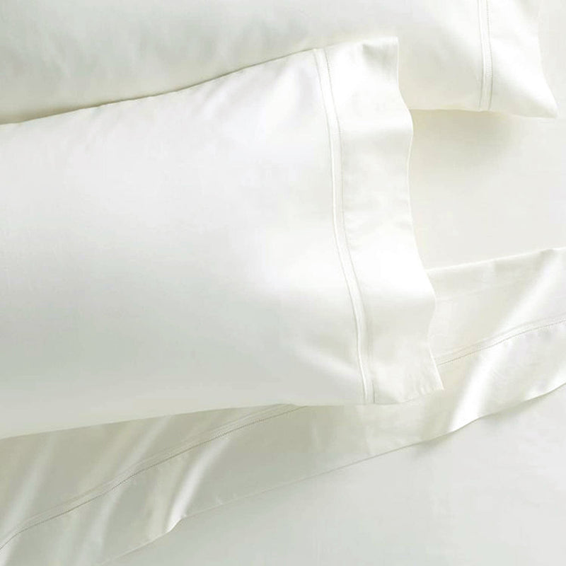 10pcs 1000tc Long Staple 100% Cotton Sateen OffWhite Pillow slips pillowcases