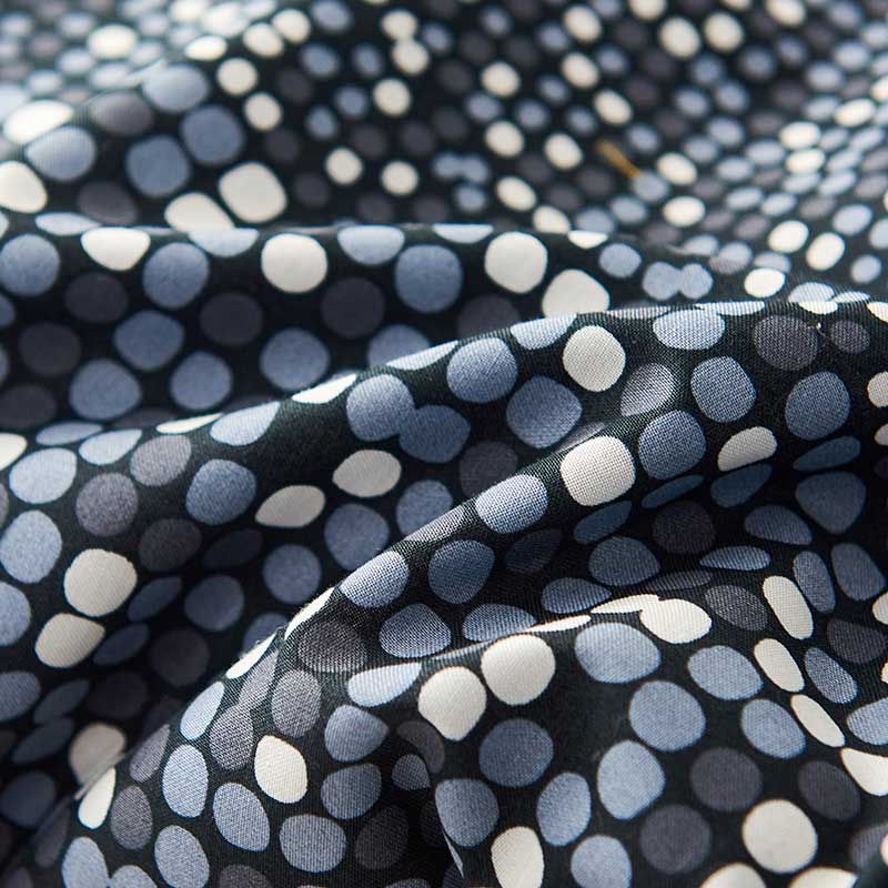 100% Cotton Dots Pattern Quilt Doona Duvet Cover Set