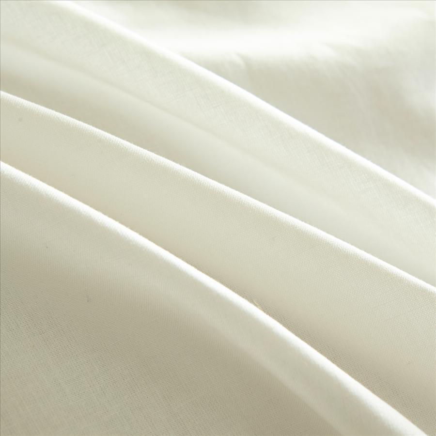 100% Cotton Plain Cream Quilt Cover Set