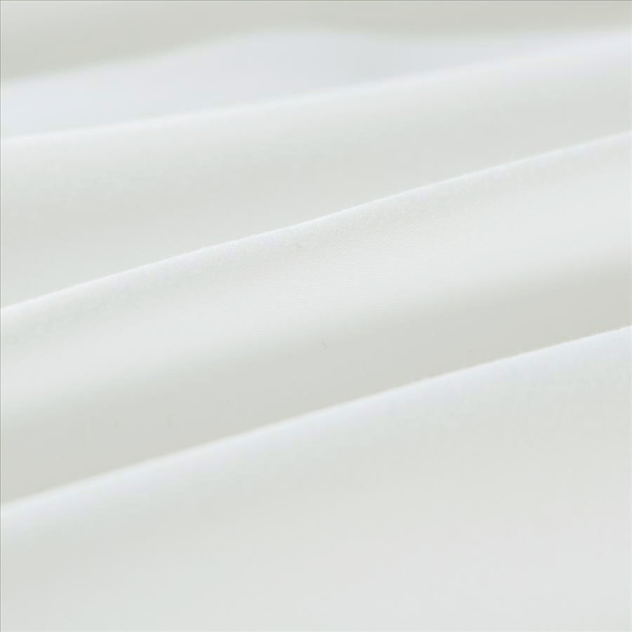 100% Cotton 800TC Sateen Plain White Colour Quilt Cover Set