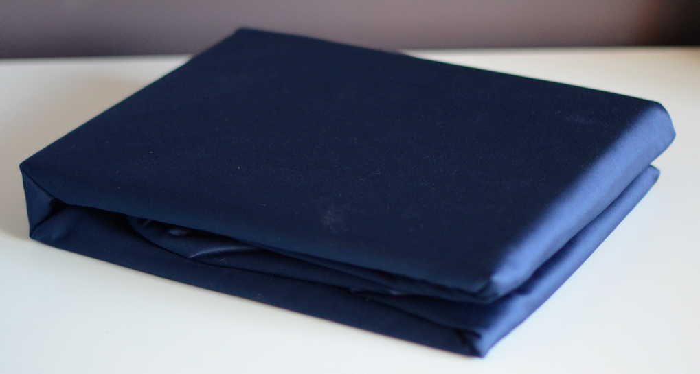 100% Cotton 650TC Sateen NavyBlue Quilt Cover Set